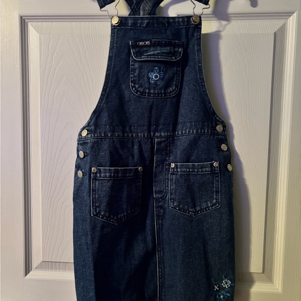 Vintage denim dress for kids by Cherokee